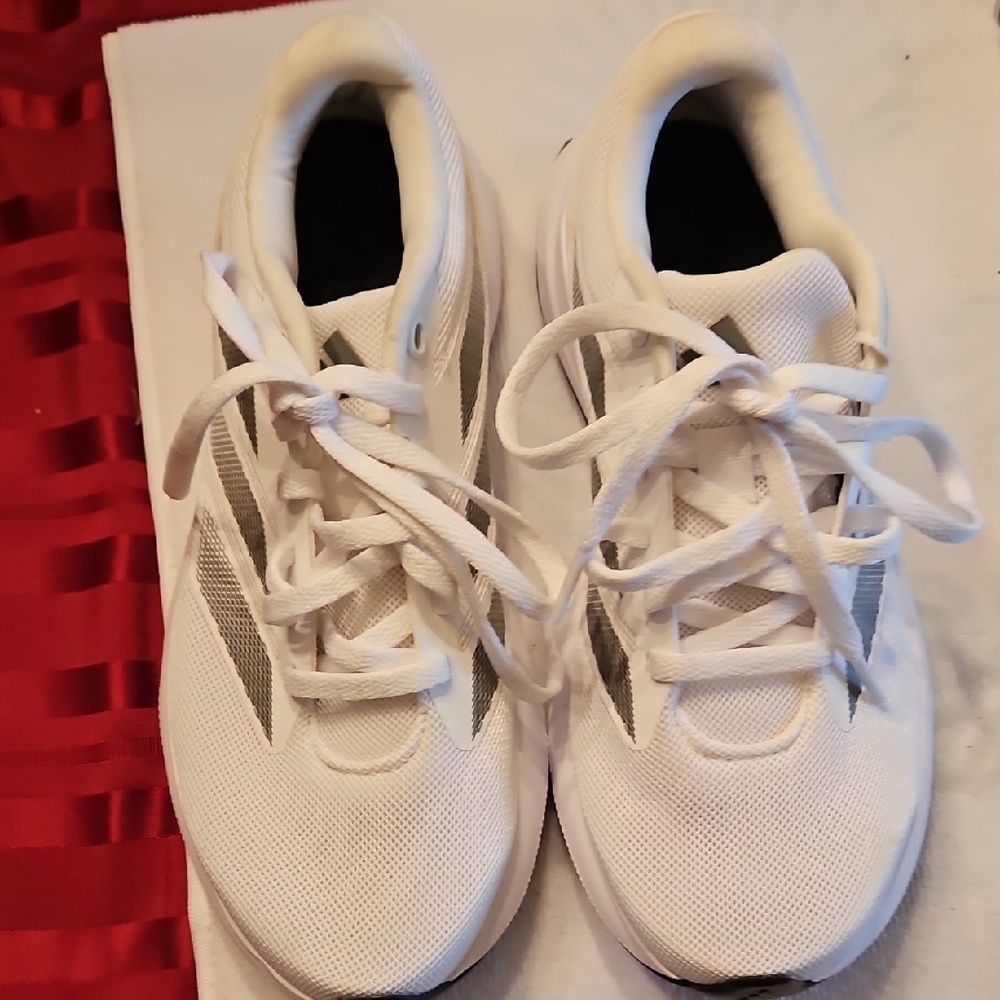 adidas White and Black Sneakers